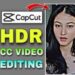 HDR Video Editing